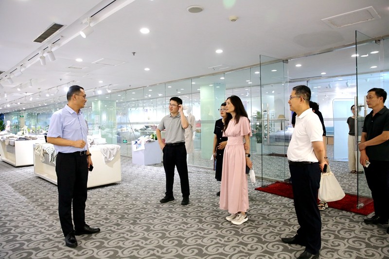 國家發(fā)改委經(jīng)貿(mào)司商品平衡二處處長徐婷婷一行考察孚日